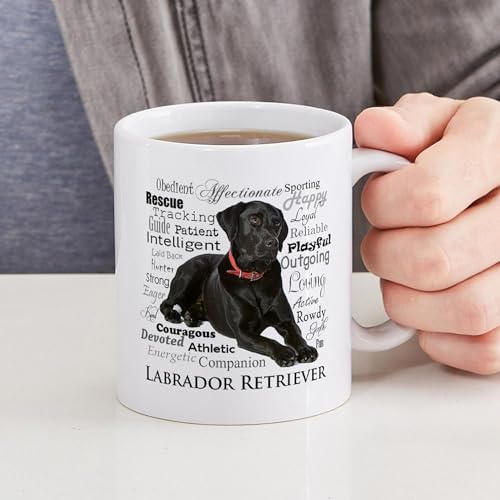 Celebrate Black Lab Traits with 11oz CafePress Mugs