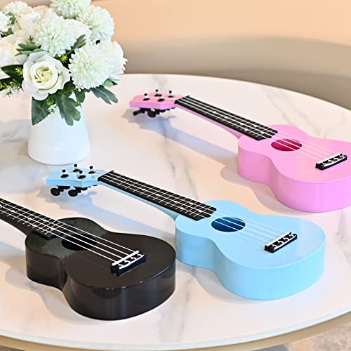 Children's 21 Soprano Ukulele Set with Bag and Accessories (Light Blue)