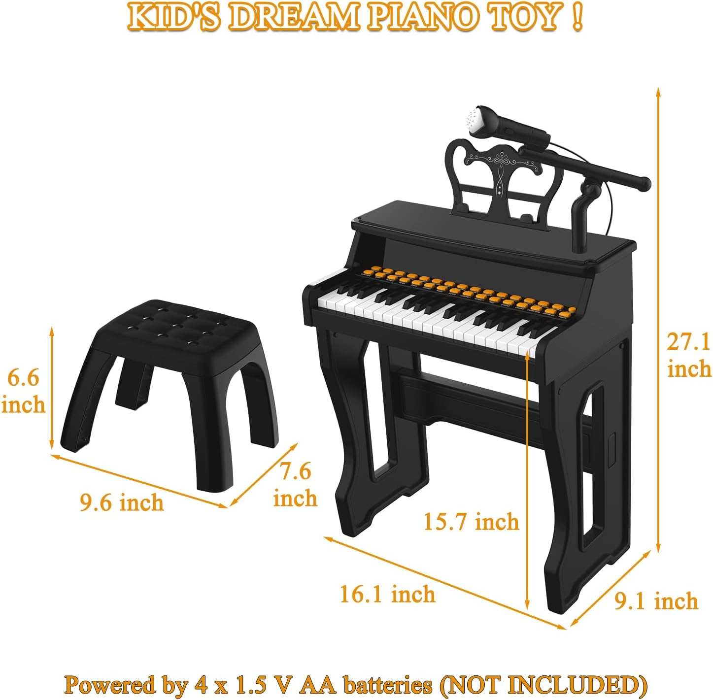 Kids Piano Keyboard for Beginners